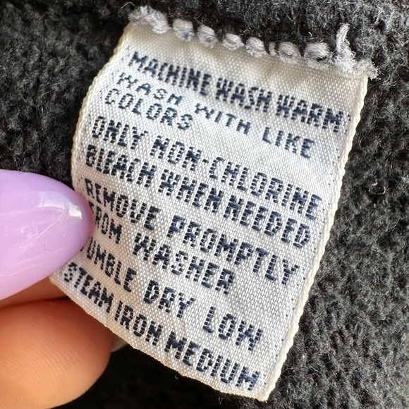 Vintage RALPH LAUREN POLO Sport Varsity Jacket RL 90s Patch Tigers Navy Blue Lrg - Picture 13 of 14